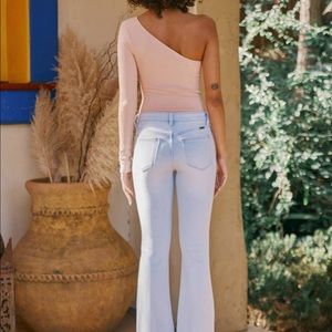 Light denim flare KanCan jeans